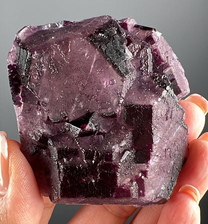 Purple Fluorite Specimen From Okorusu,Namibia