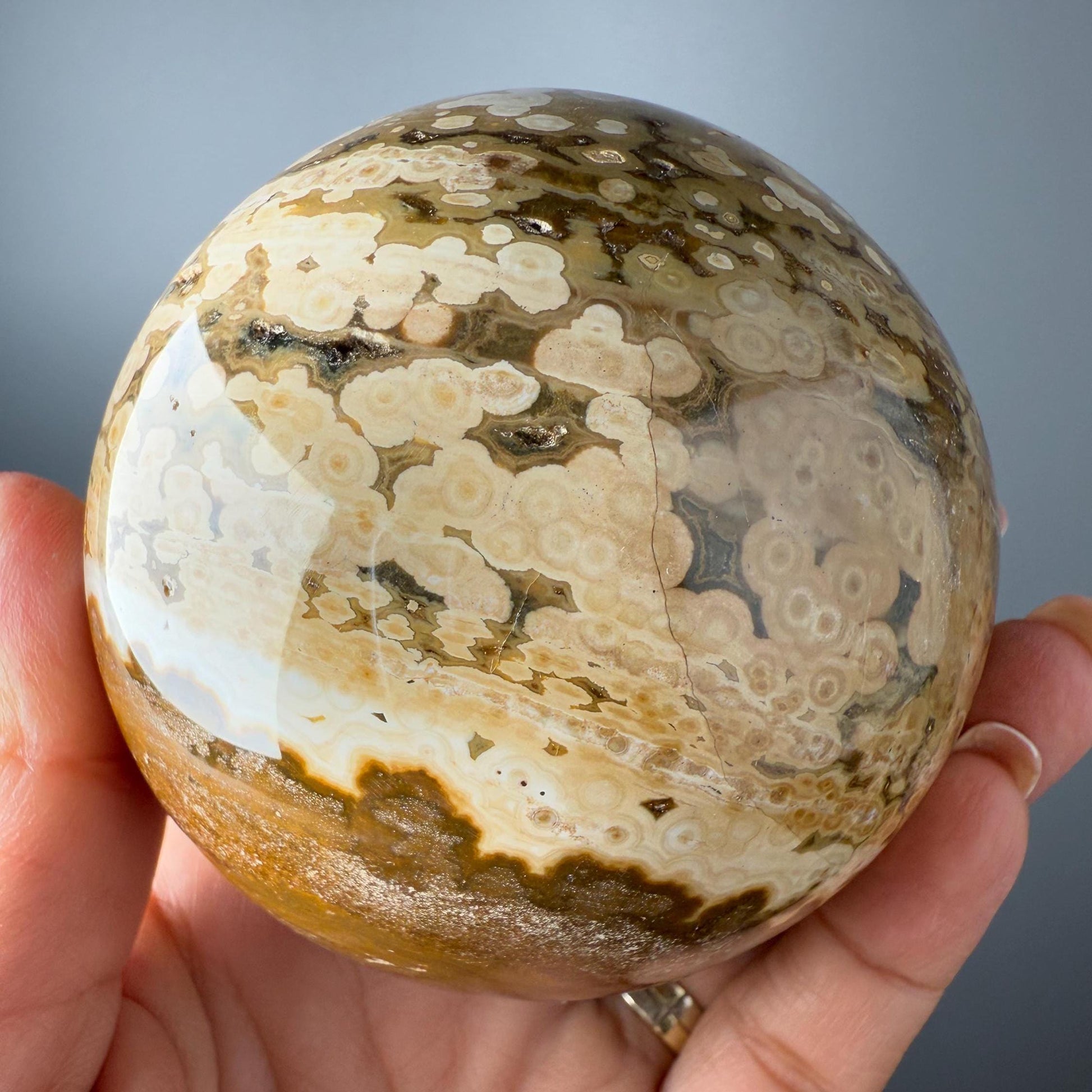 Ocean Jasper Sphere- 82 mm