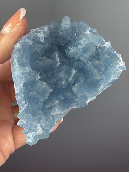 Excellent Color! Sky Blue Celestite (Celestine) Crystal