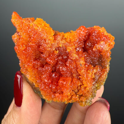 Red-Orange Zincite Specimen, Zincite Crystal