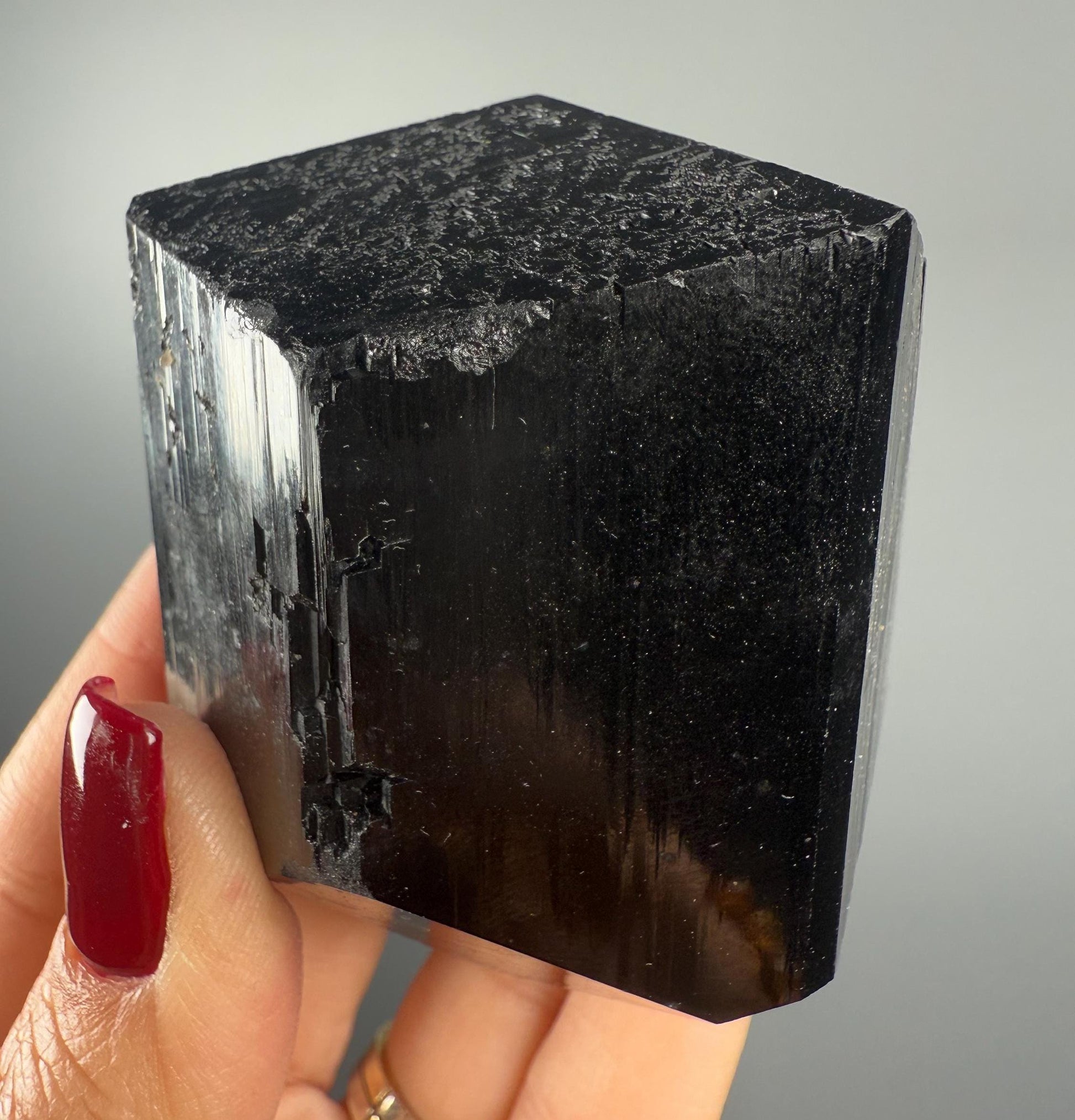 Black Tourmaline Crystal Specimen