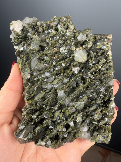 Green Forest Epidote Specimen, Forest Epidote