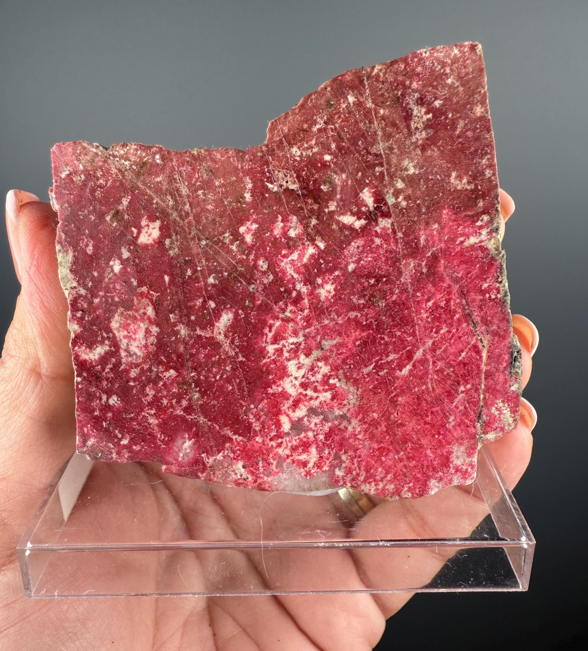 Polished THULITE Crystal