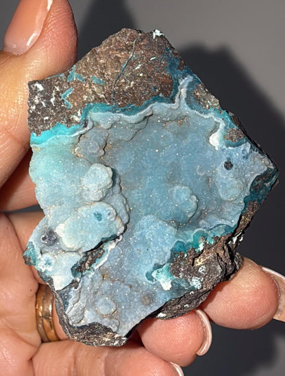 Druzy Blue Chrysocolla Crystal