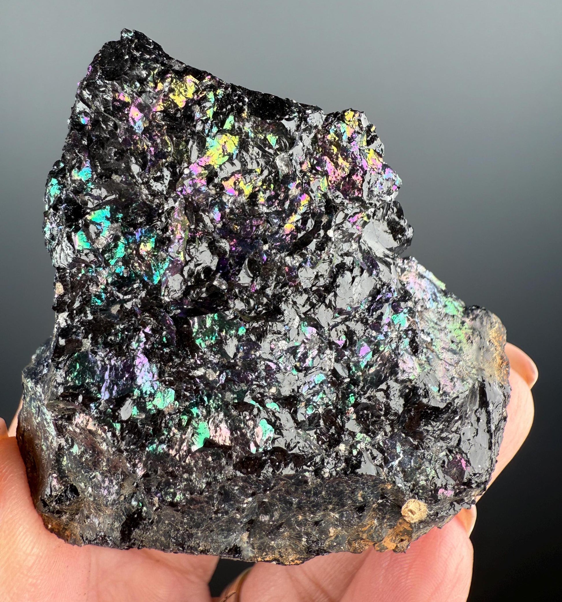 Rare ! Rainbow Obsidian Specimen