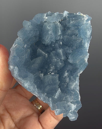 Excellent Color! Sky Blue Celestite (Celestine) Crystal