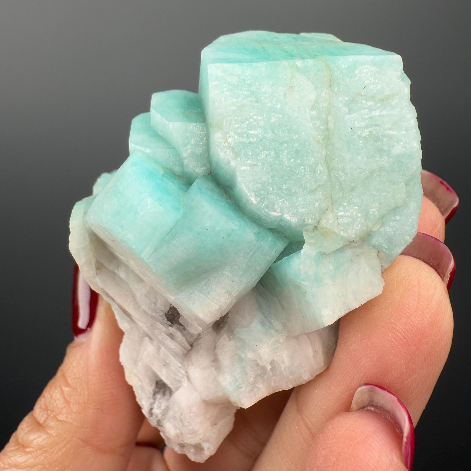 Green Amazonite Crystal