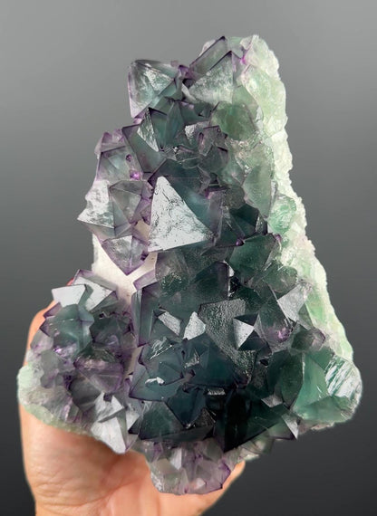 Perfect Piece! Octahedral De An Fluorite Specimen