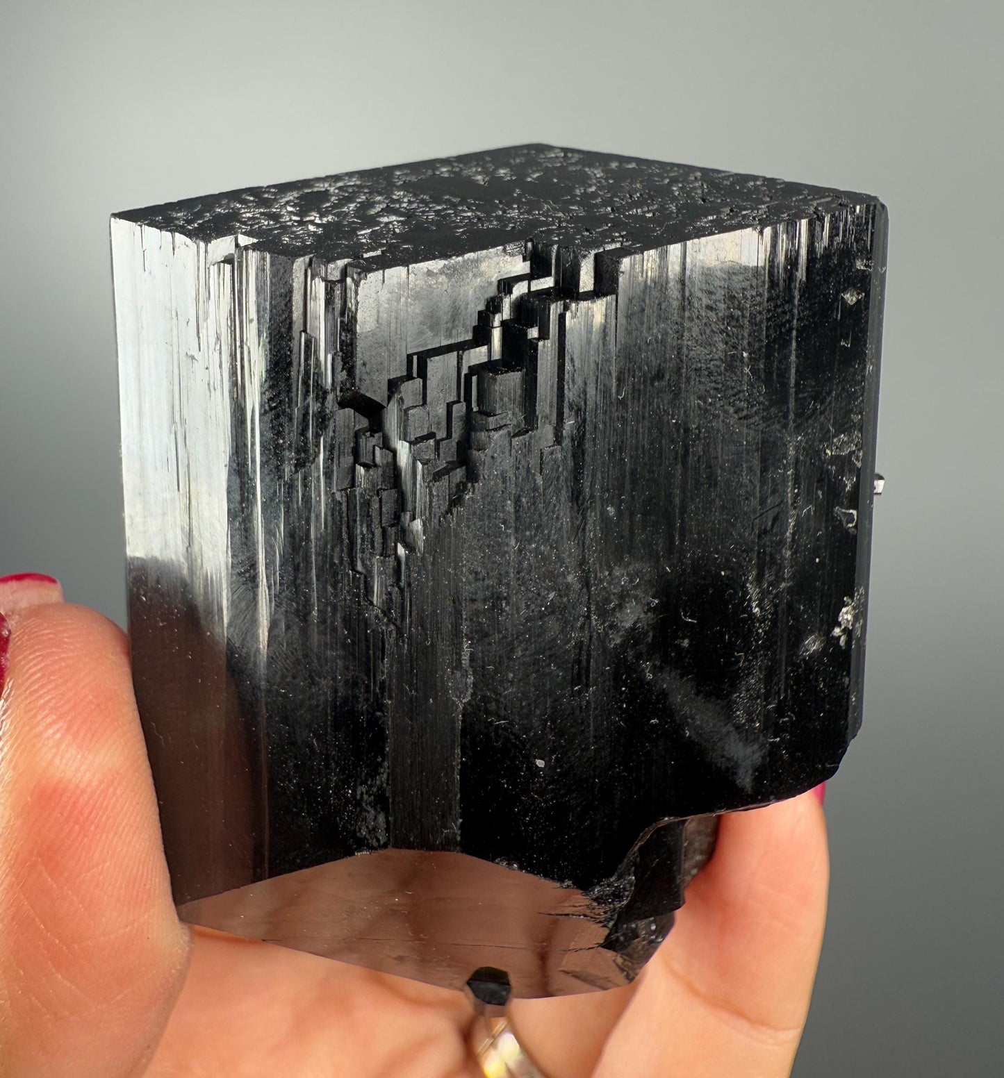 Black Tourmaline Crystal Specimen