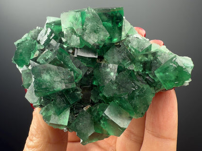 Color Change Green-Purple Fluorite Specimen from Heavy Metal Pocket, Rogerly,England