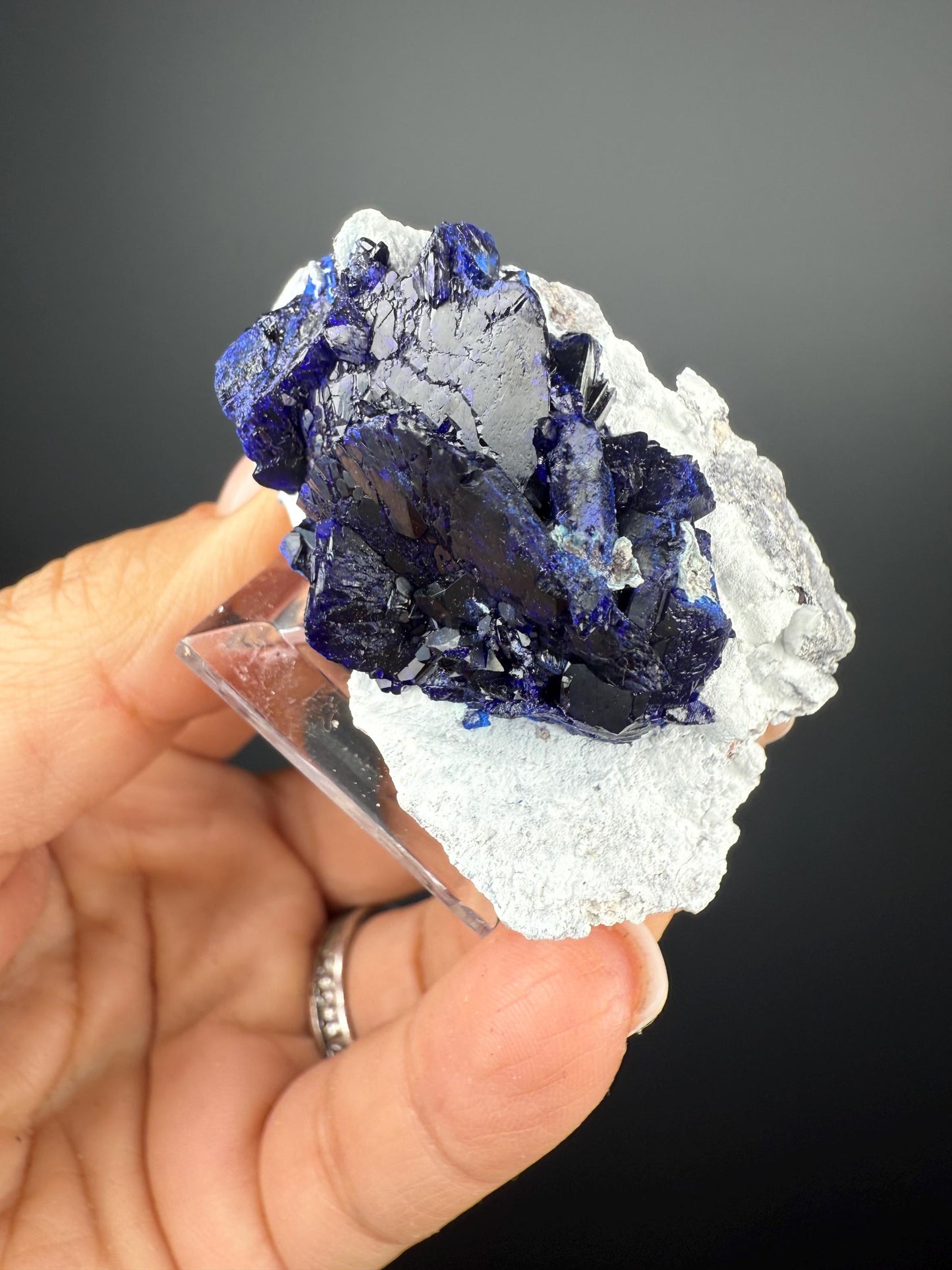 Stunning Piece! Natural Azurite Crystal