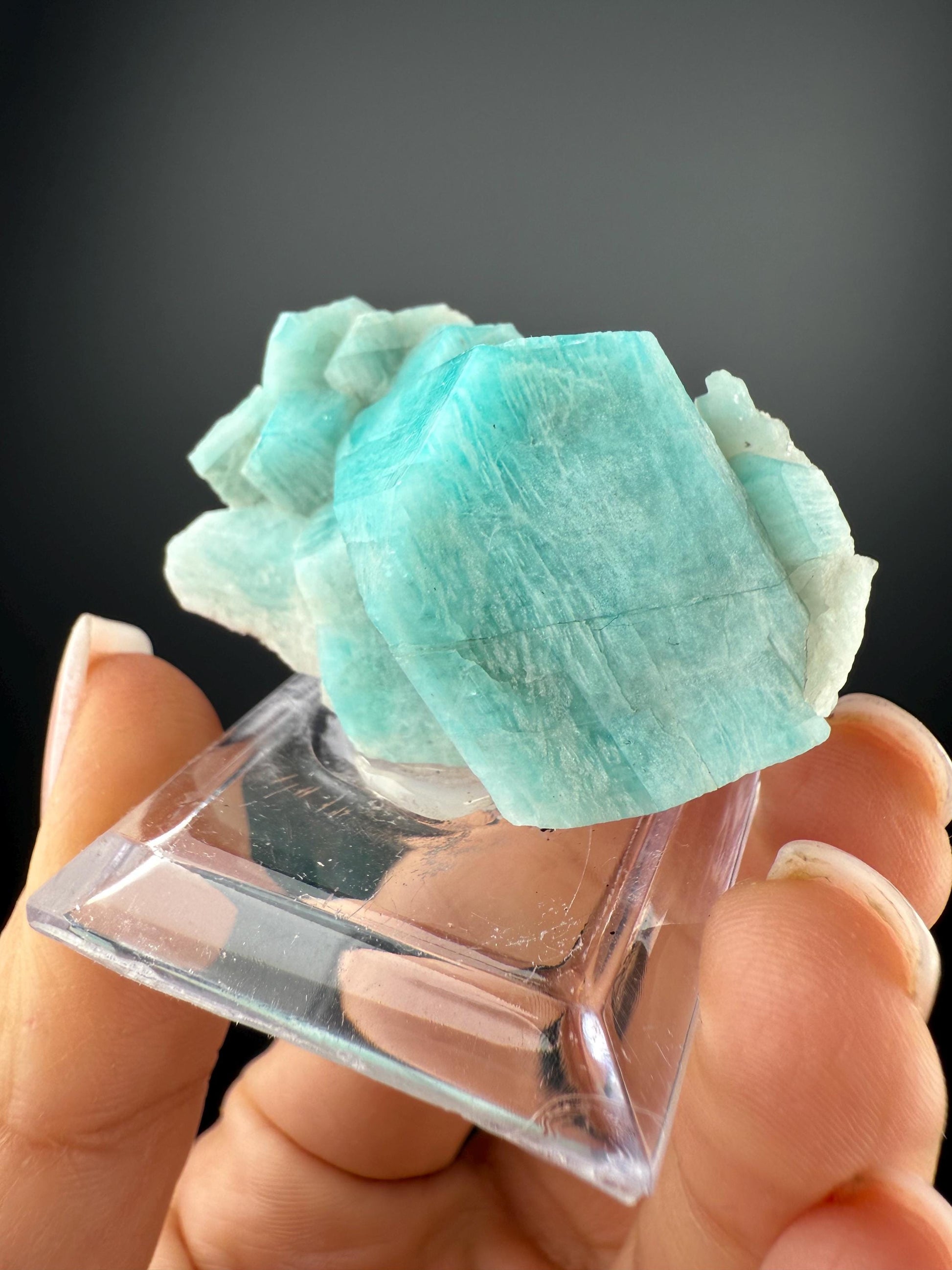 Green Amazonite Crystal