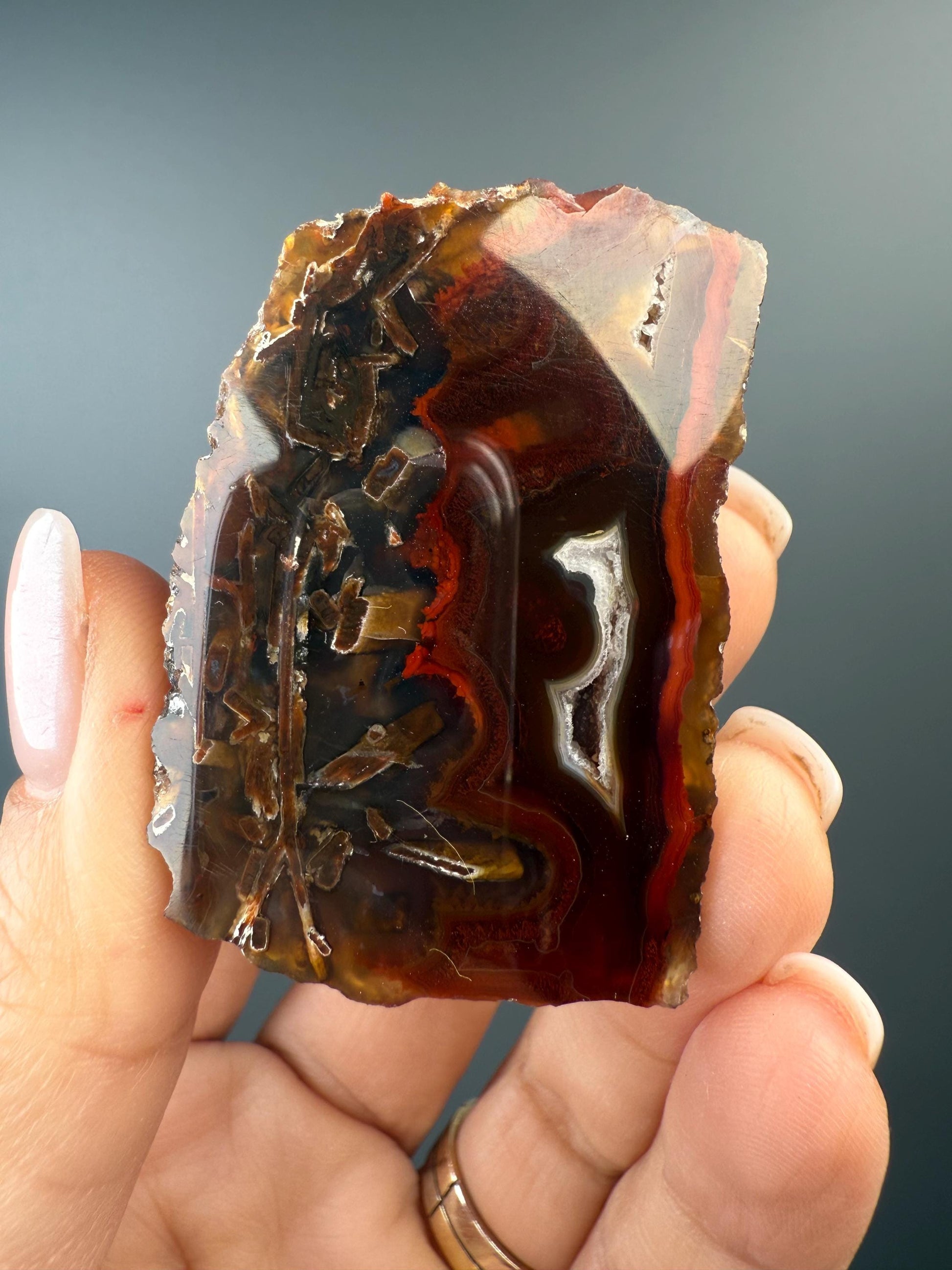 Agate Pairs! Susuz Agate Crystal from Ankara, Turkey