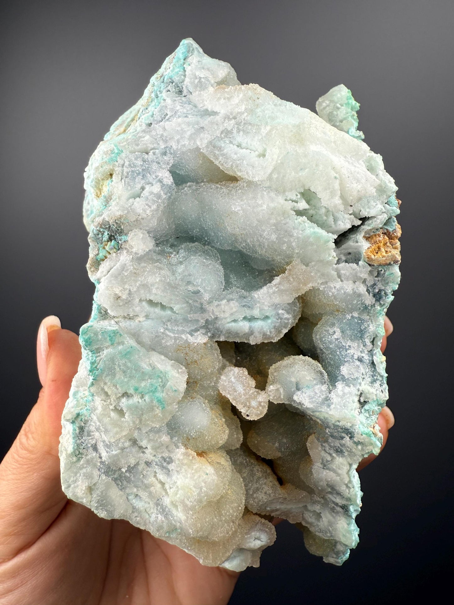Druzy Chalcedony Stalactite Crystal