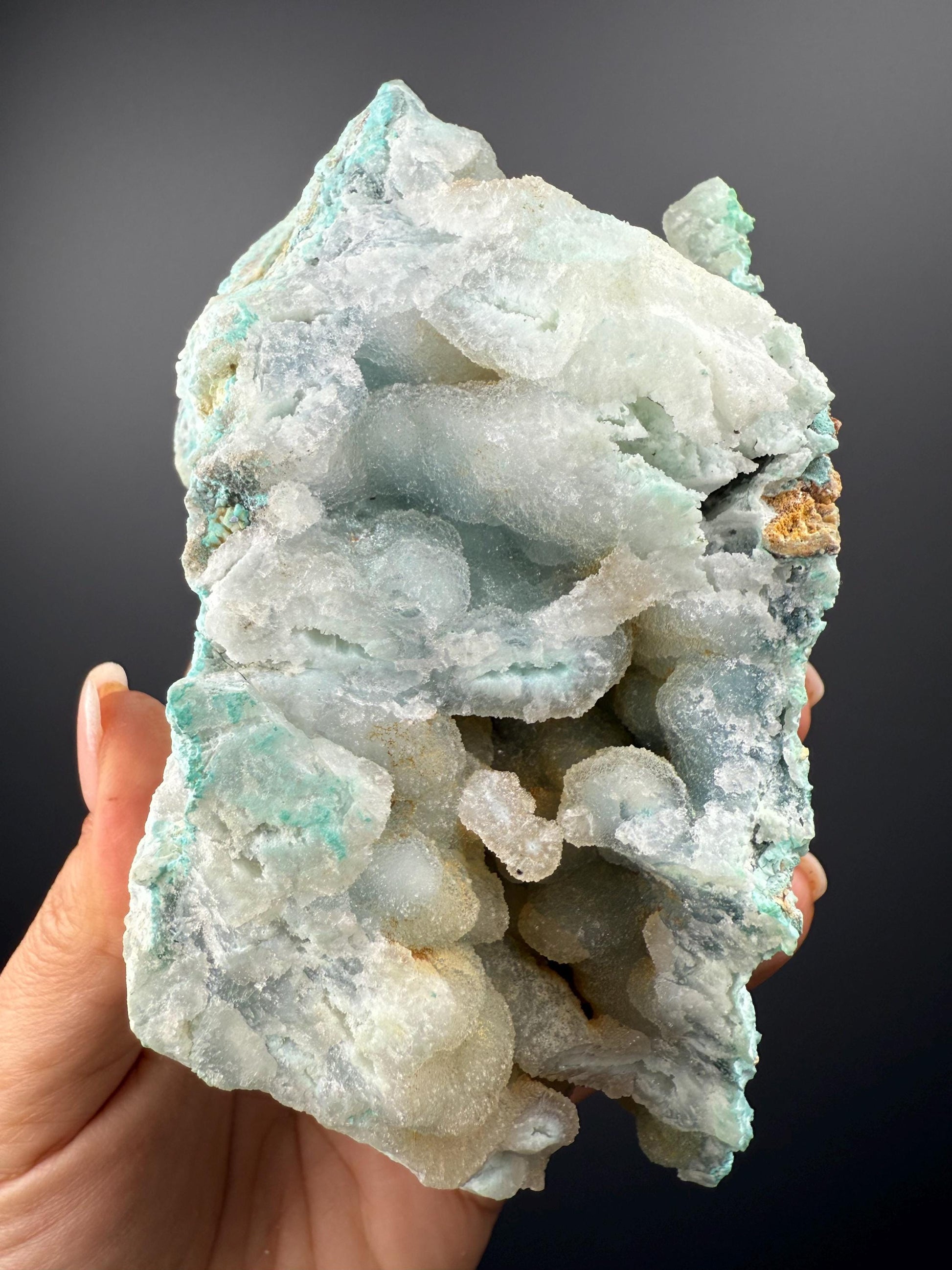 Druzy Chalcedony Stalactite Crystal