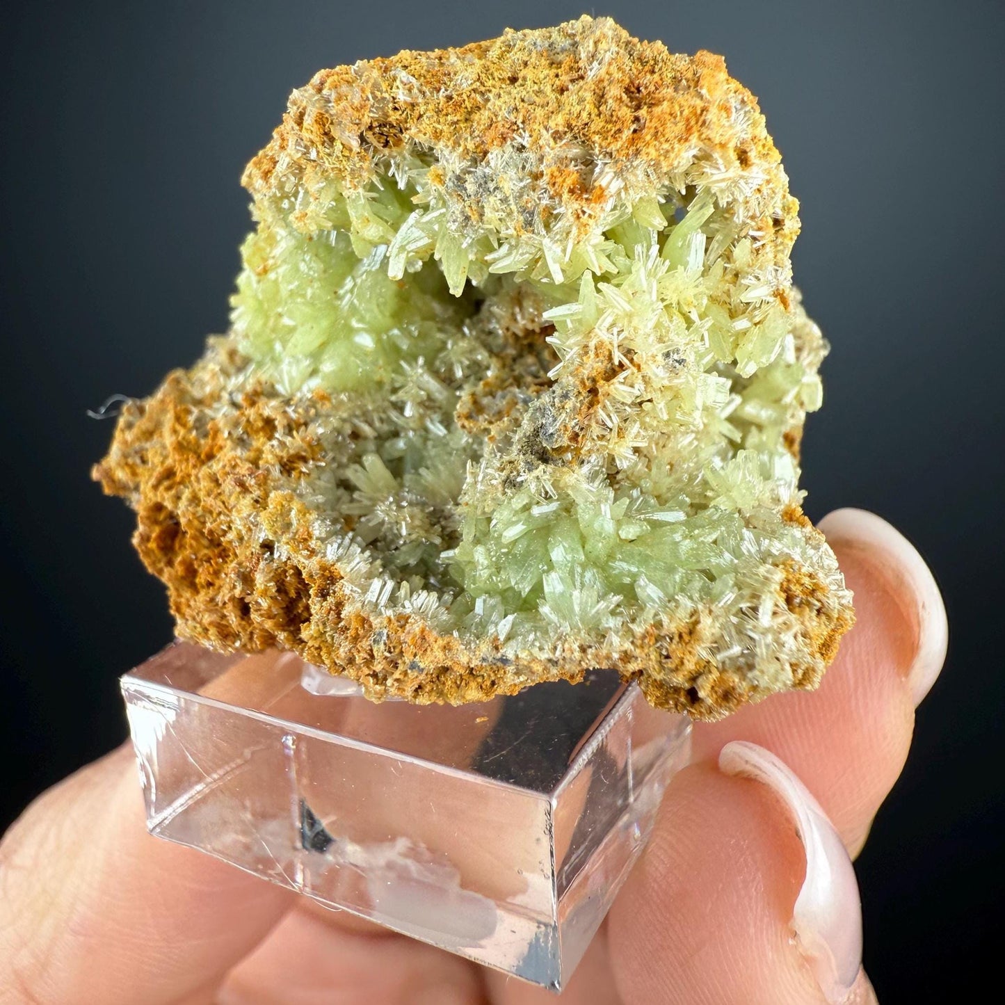 Green Pyromorphite Crystal Specimen