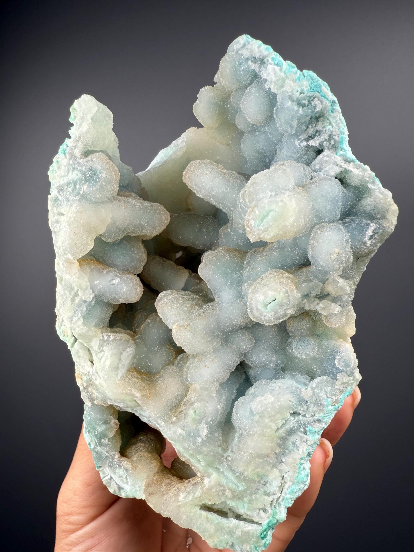 Druzy Chalcedony Stalactite Crystal