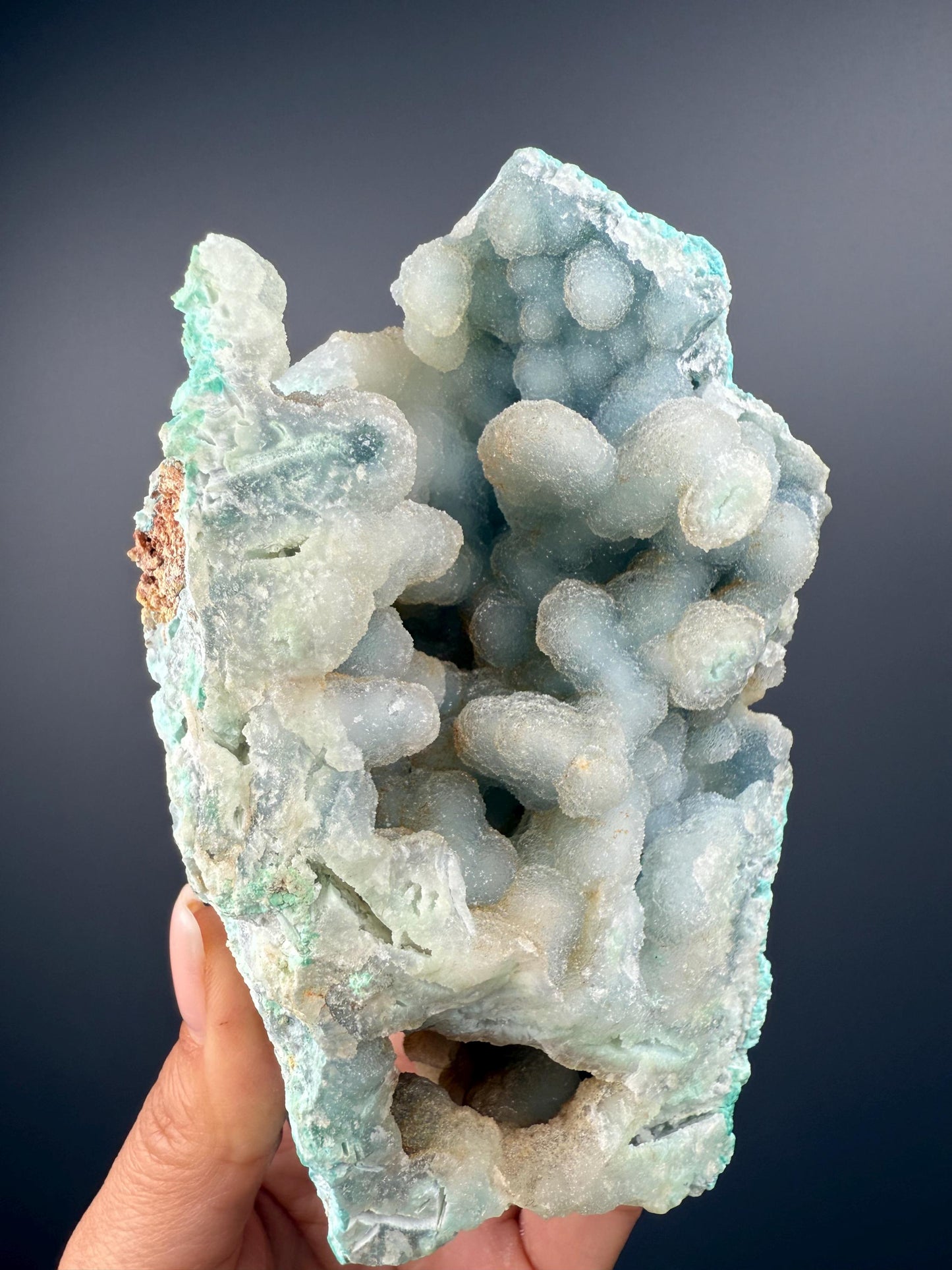 Druzy Chalcedony Stalactite Crystal