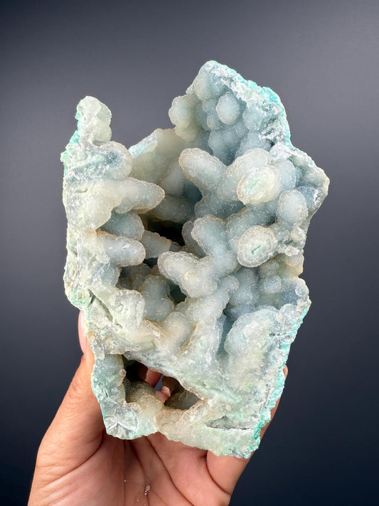 Druzy Chalcedony Stalactite Crystal