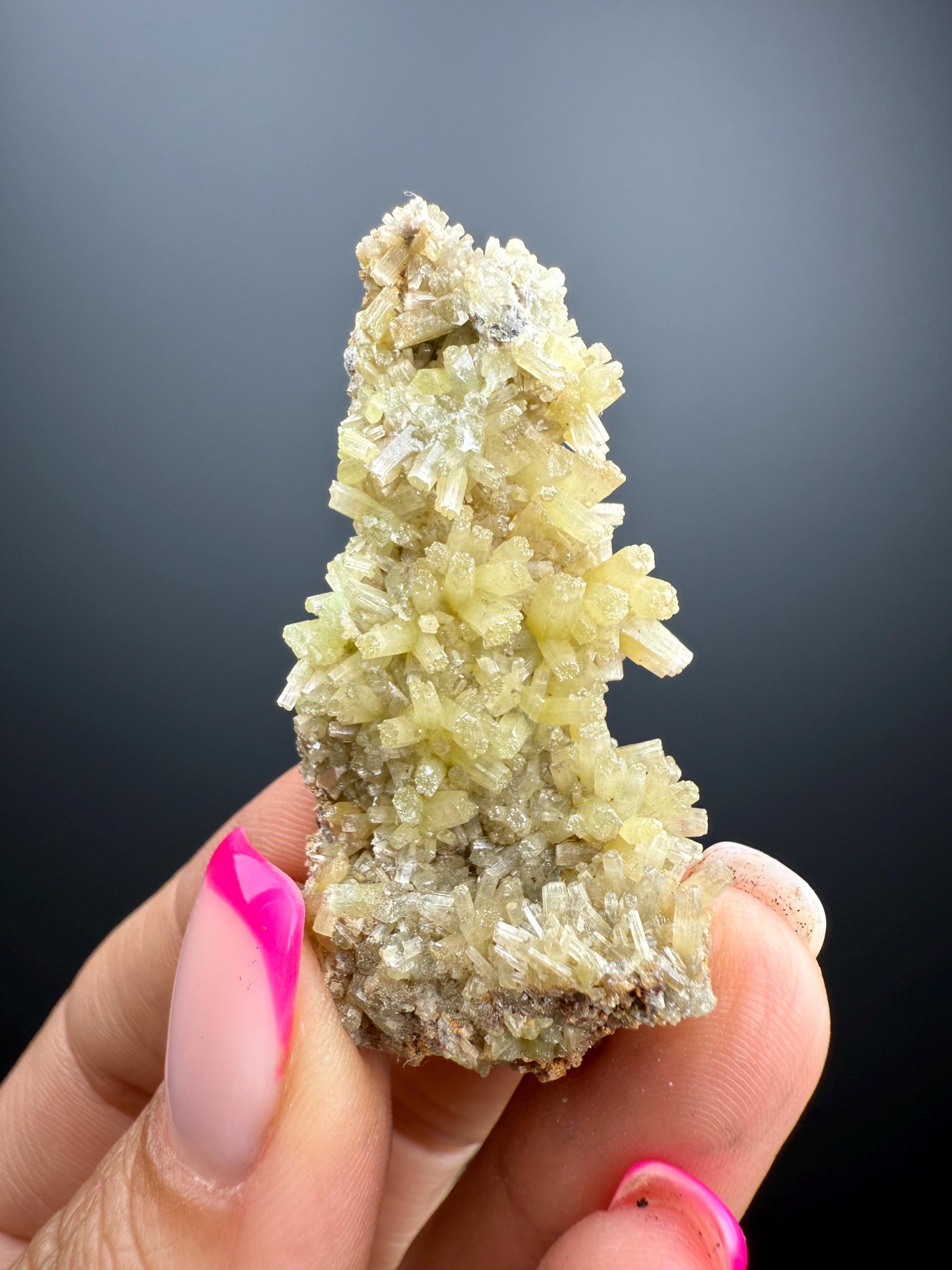 Green Pyromorphite Crystal Specimen