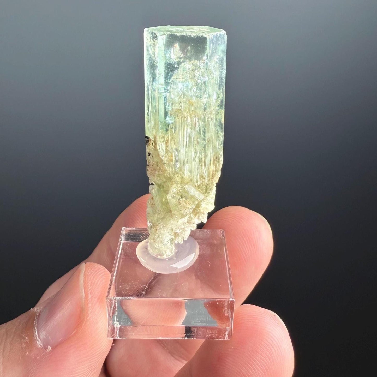 Aquamarine Crystal From Namibia