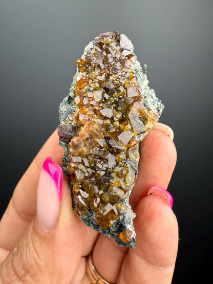 Beautiful Piece! Green Andradite Garnet Specimen