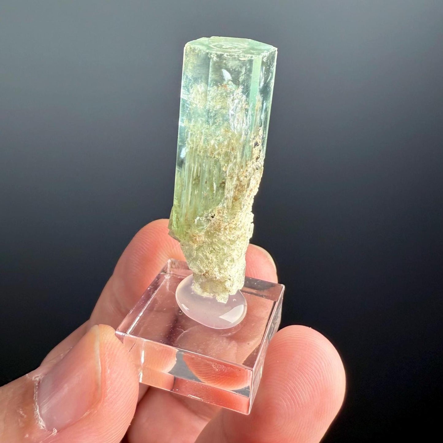Aquamarine Crystal From Namibia