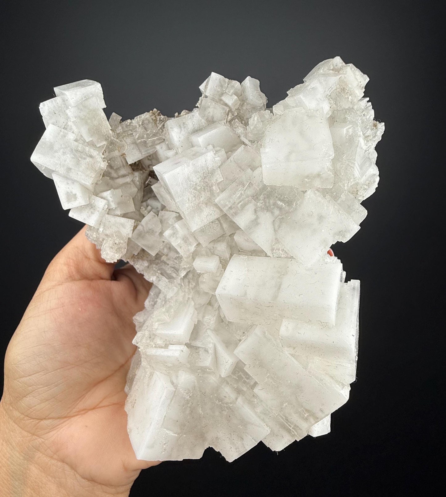 Big Size! White Halite Mineral Specimen