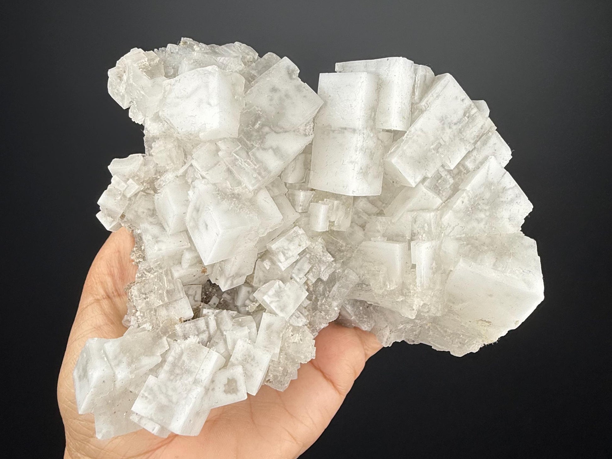 Big Size! White Halite Mineral Specimen