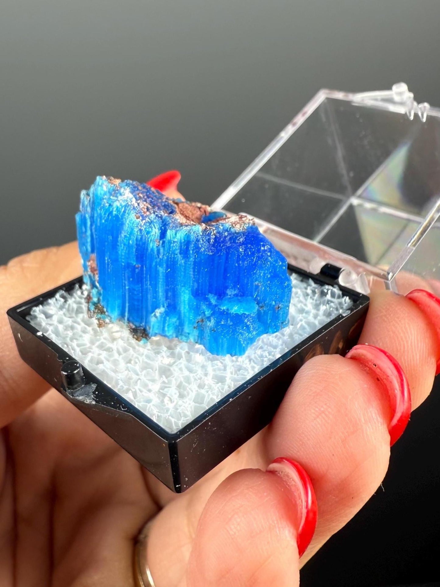 Amazing Blue Chalcanthite Specimen