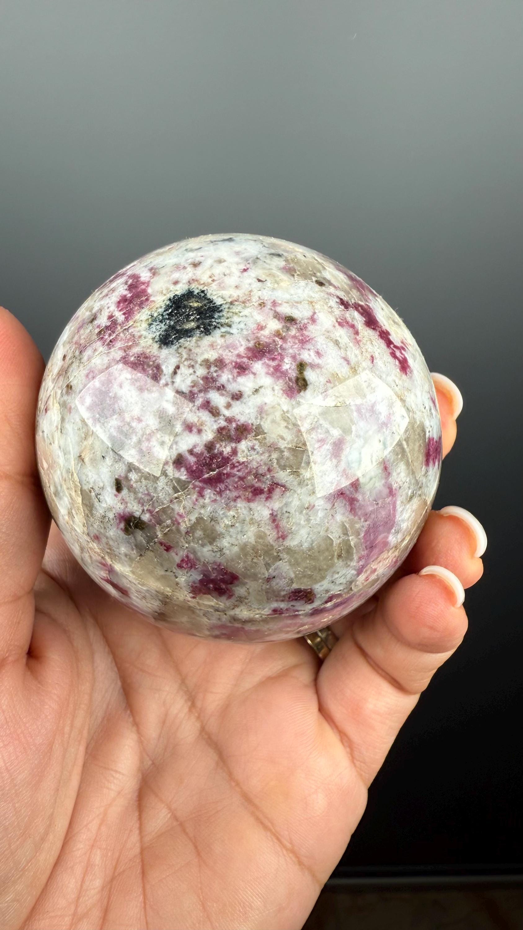 Eudialyte Sphere, Eudialyte Ball 70mm