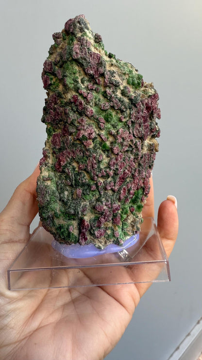 Rare! Pyrope Garnet with Chrom Diopsite Specimen