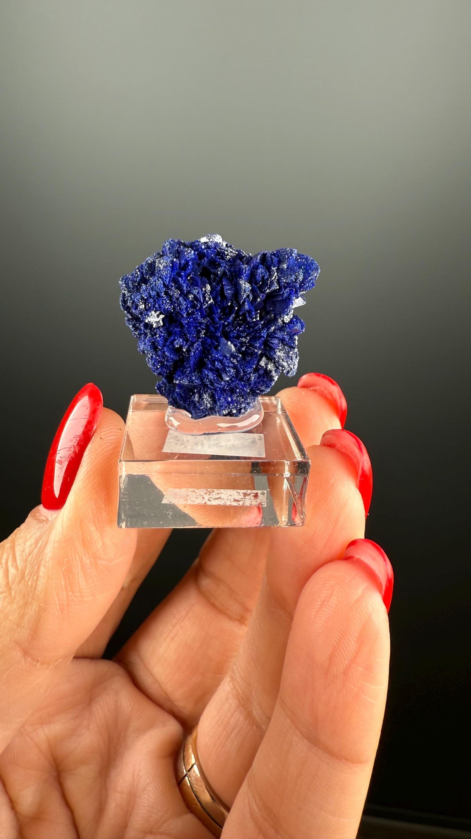 Blue Azurite Crystal
