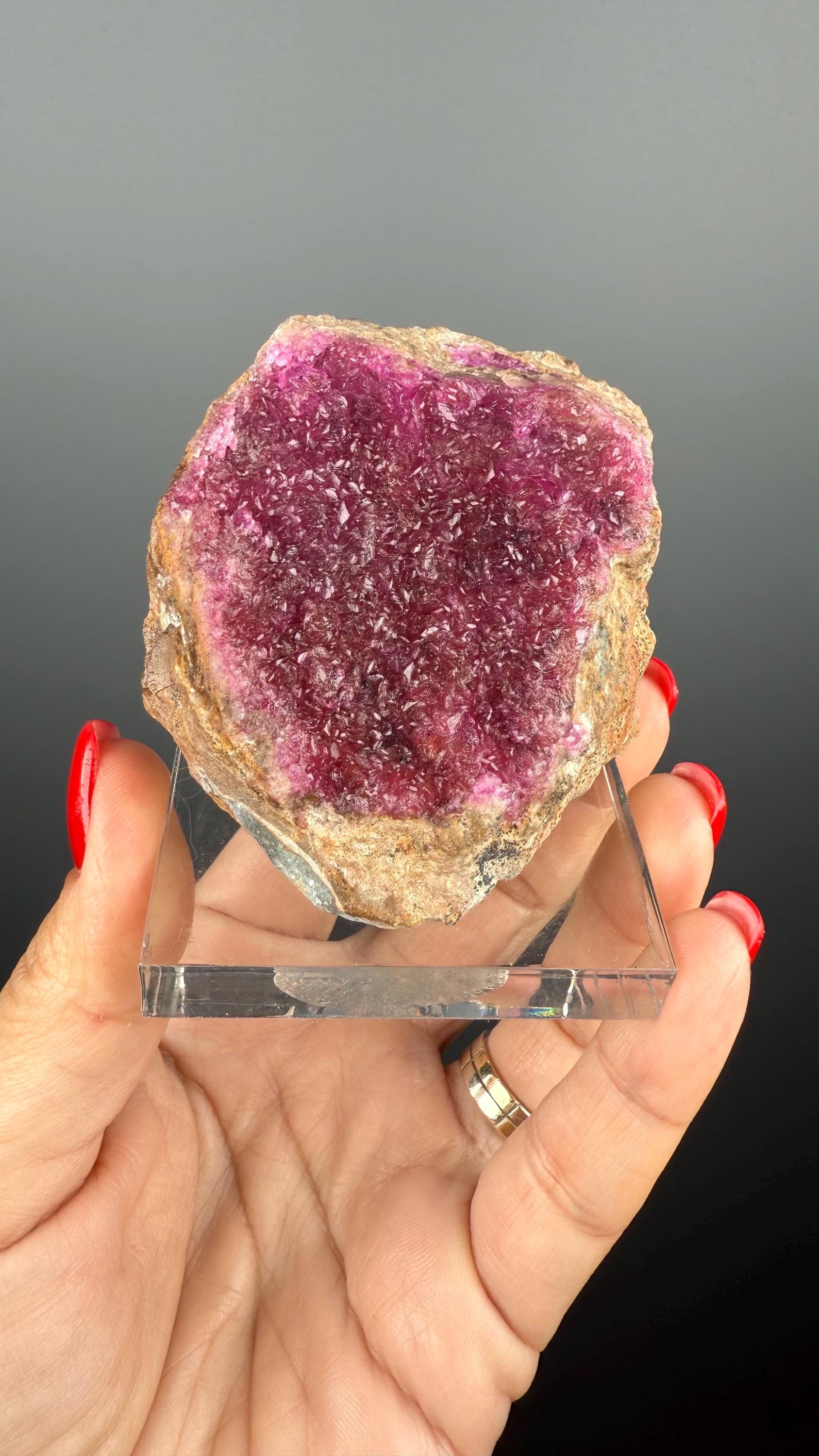 Pink Barite Crystal Specimen