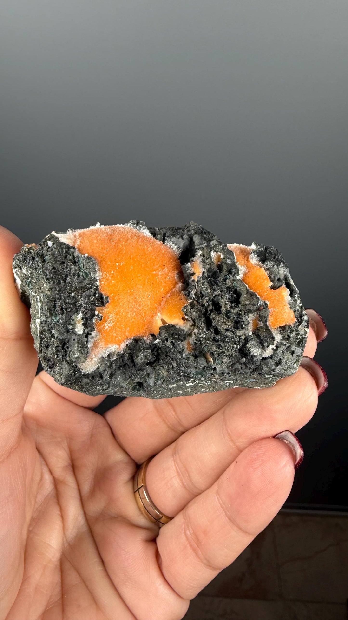 Thomsonite Balls with Quartz Specimen