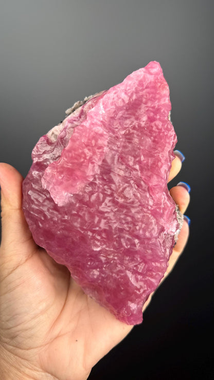 Fascinating Color ! Pink Cobalto Calcite from Morocco