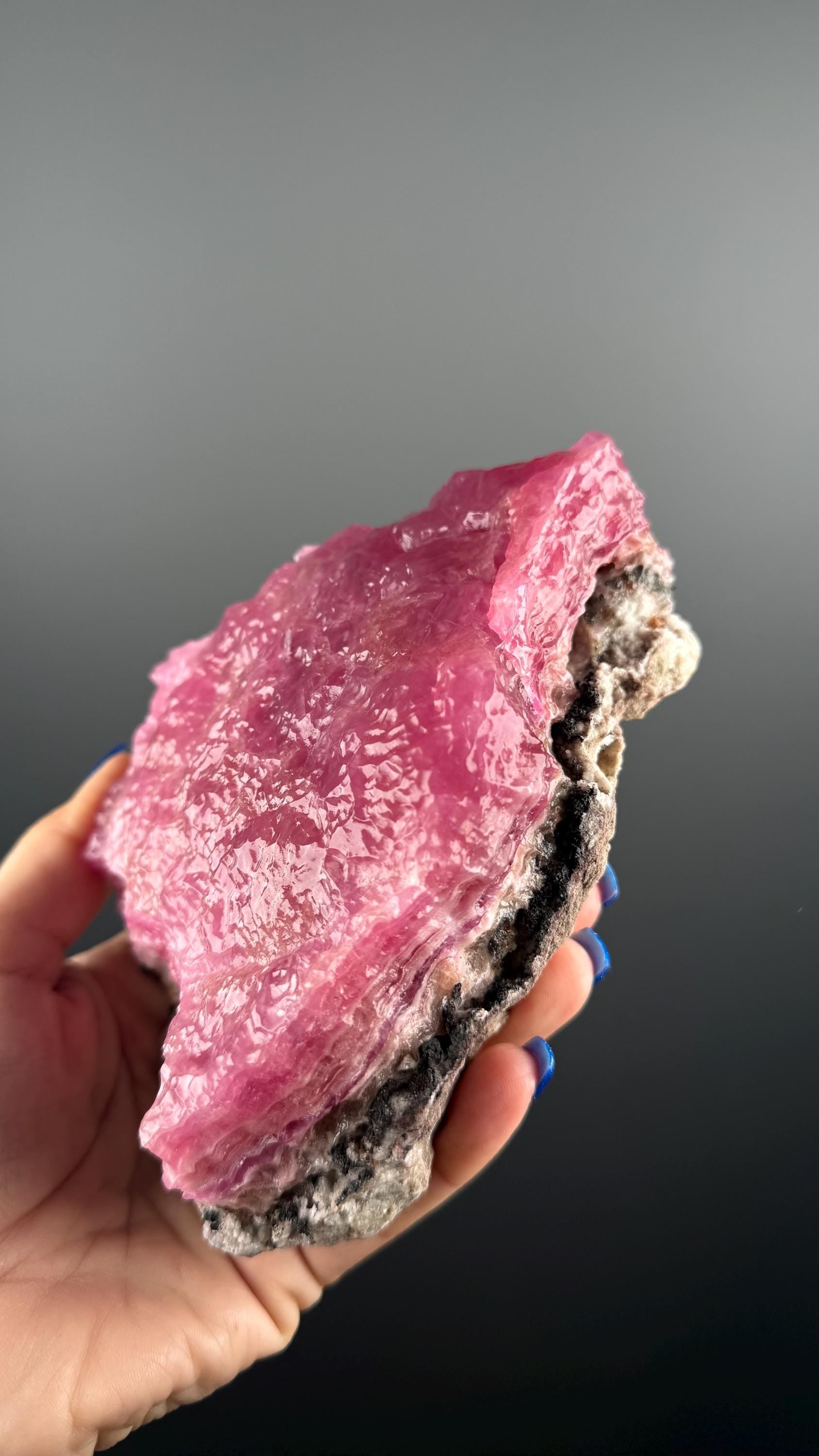 Pink Cobalto Calcite Crystal