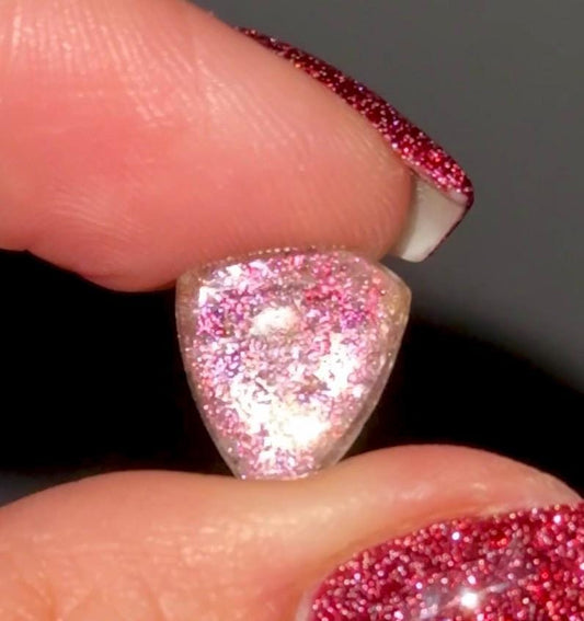 Covellite in Quartz from Brazil