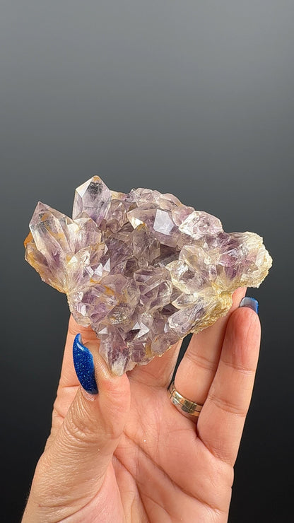 Ametrine Crystal Cluster