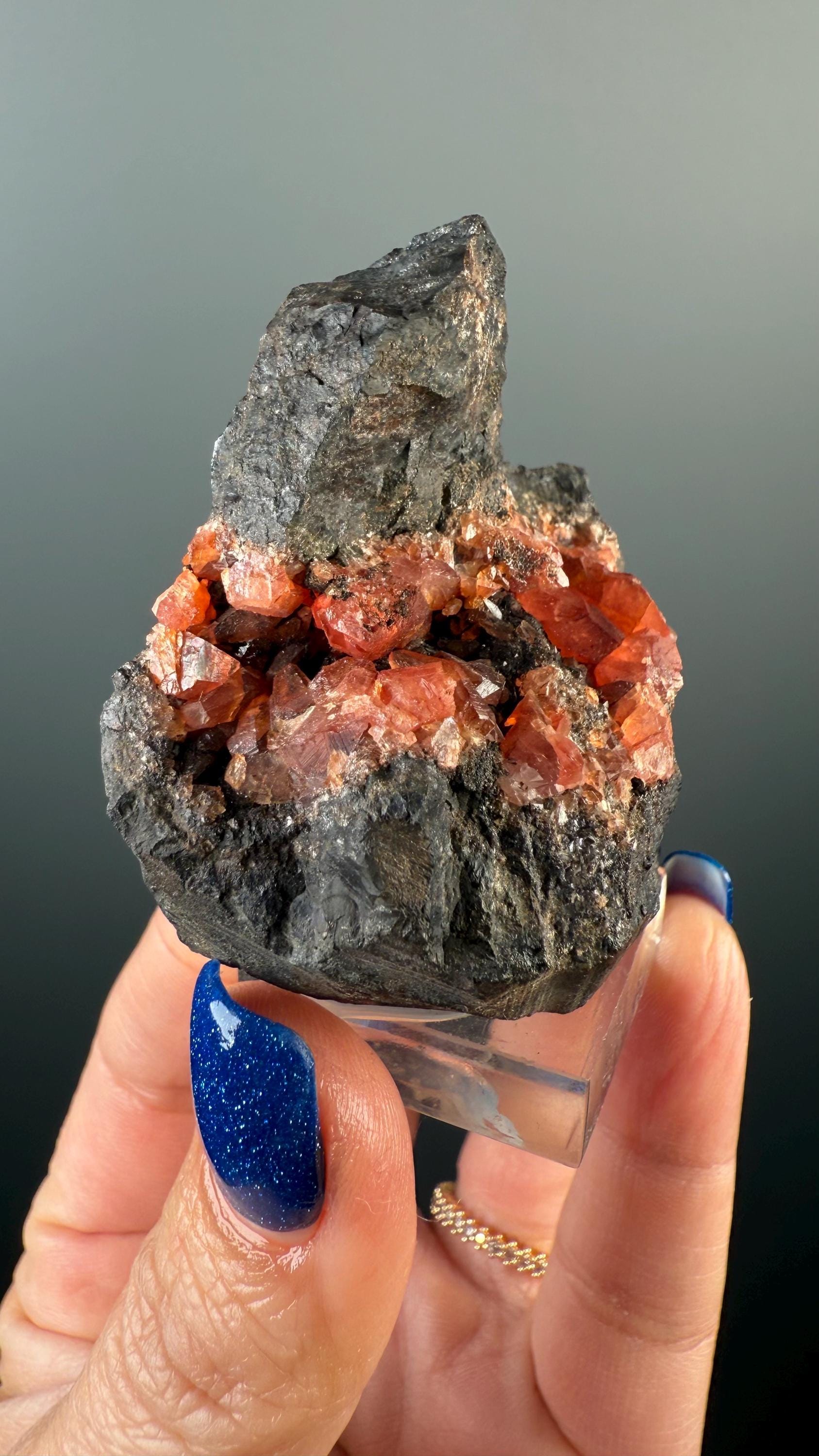 Rhodochrosite Crystal Mineral Specimen