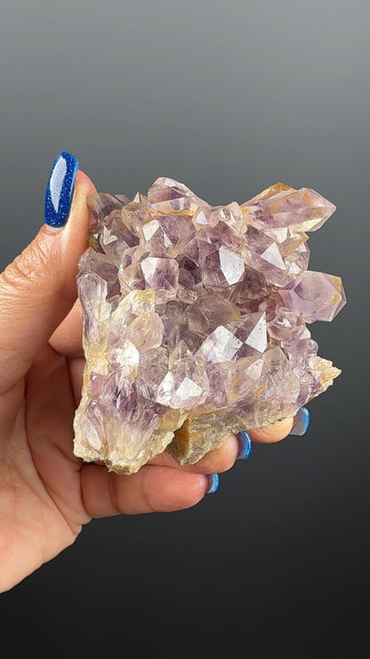Ametrine Crystal Cluster
