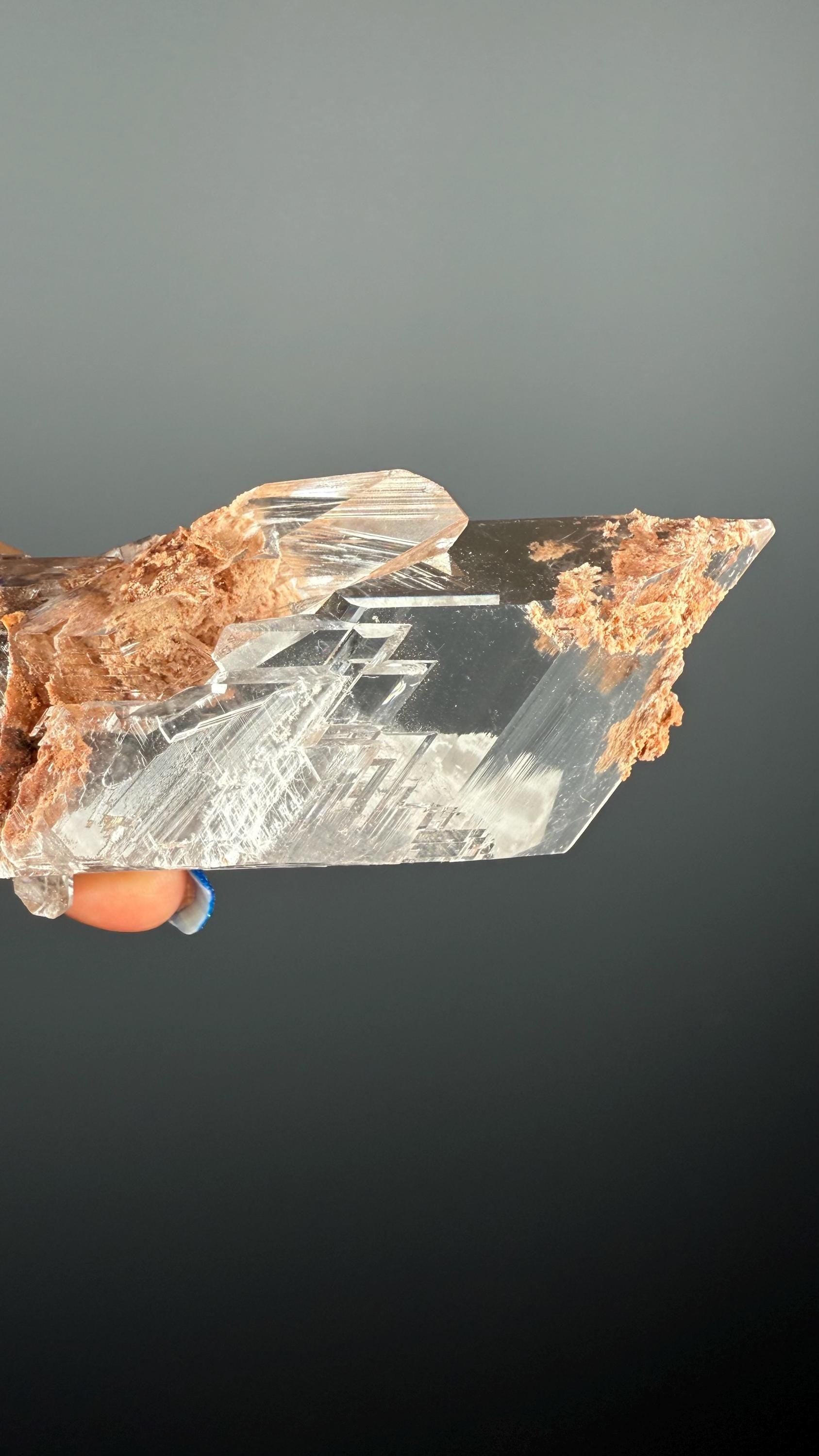 Naica Mexico Selenite Crystal,Prismatic Gypsum (Selenite)