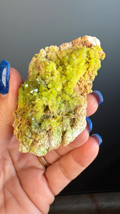 Green Pyromorphite Crystal Specimen