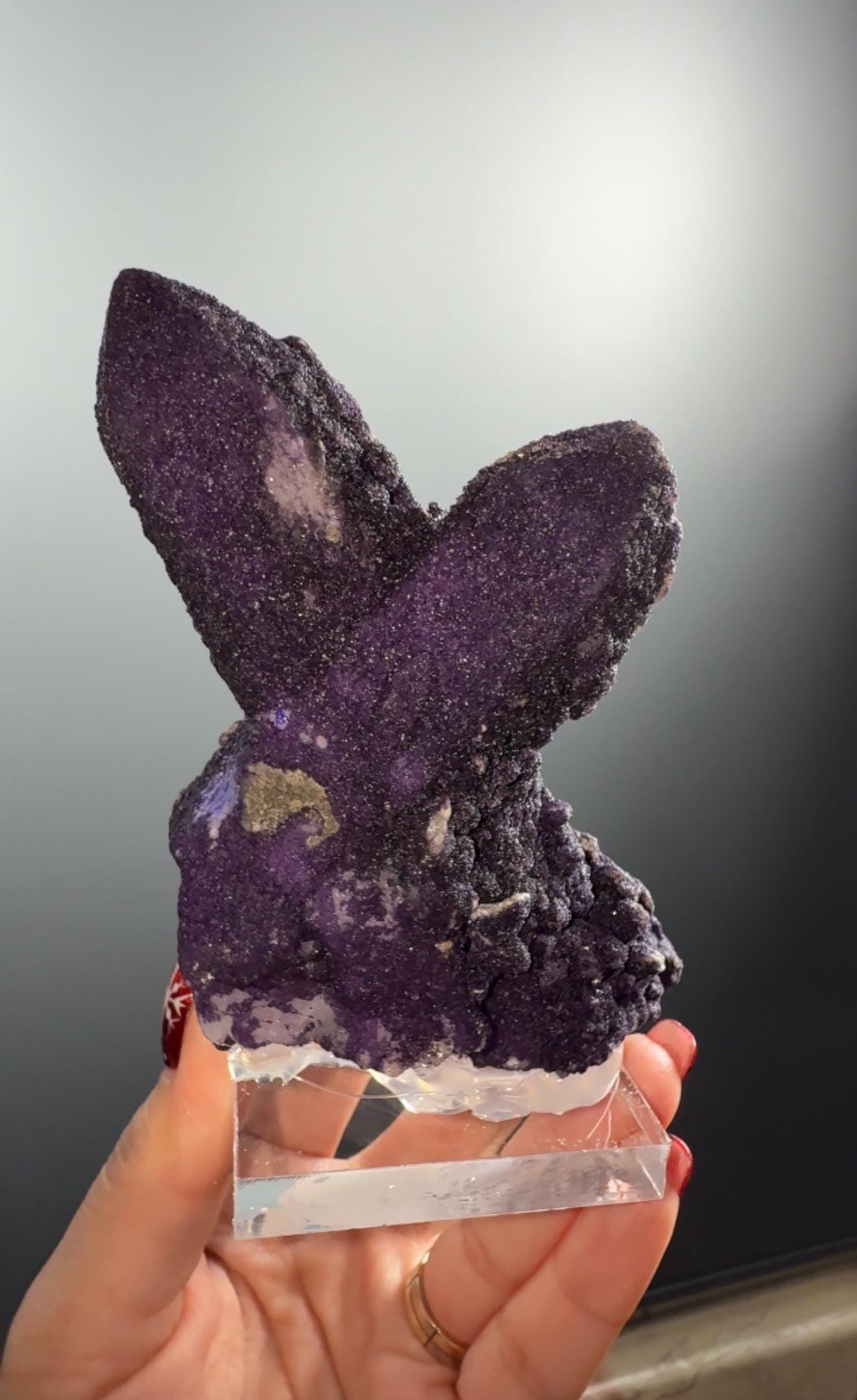 New Find Fluorite on Quartz from Inner Mongolia