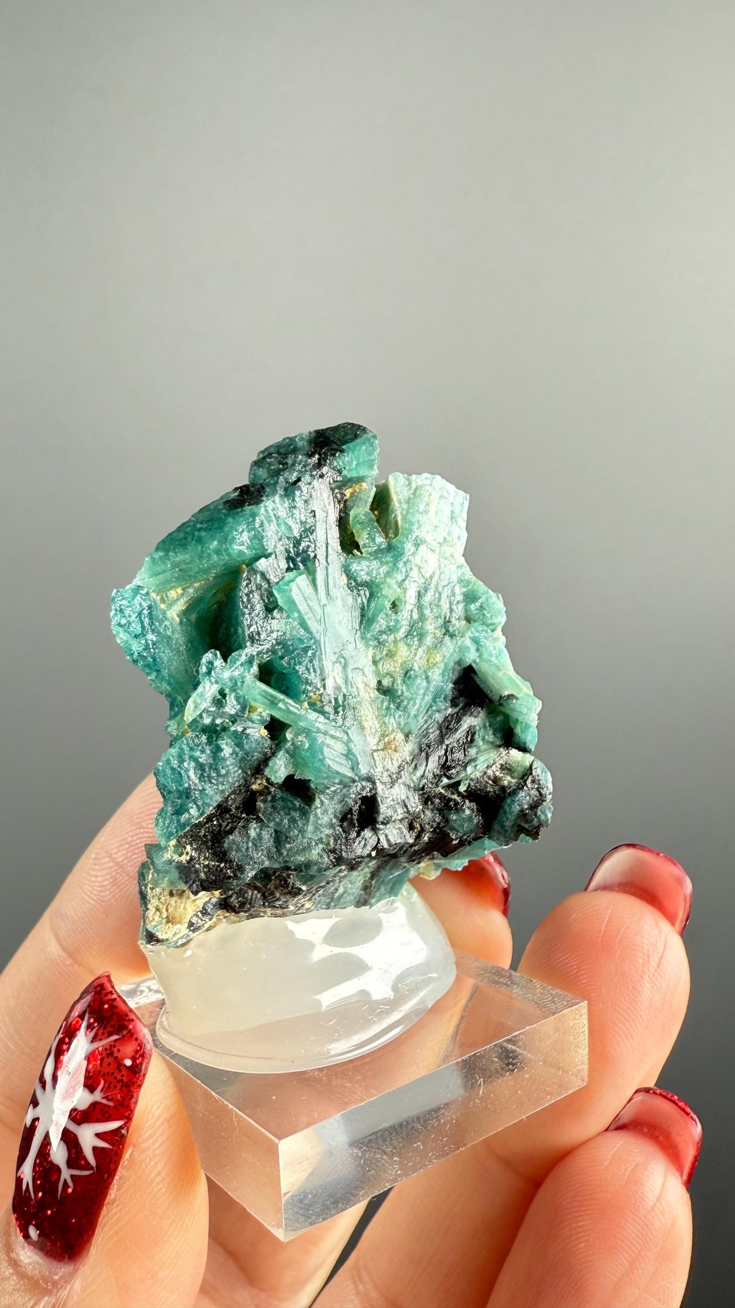 Blue Grandidierite Crystal Specimen