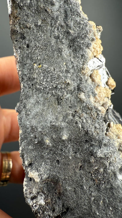 Rhodocrosite, Boulangerite and Sphalerite Mineral from Kosovo