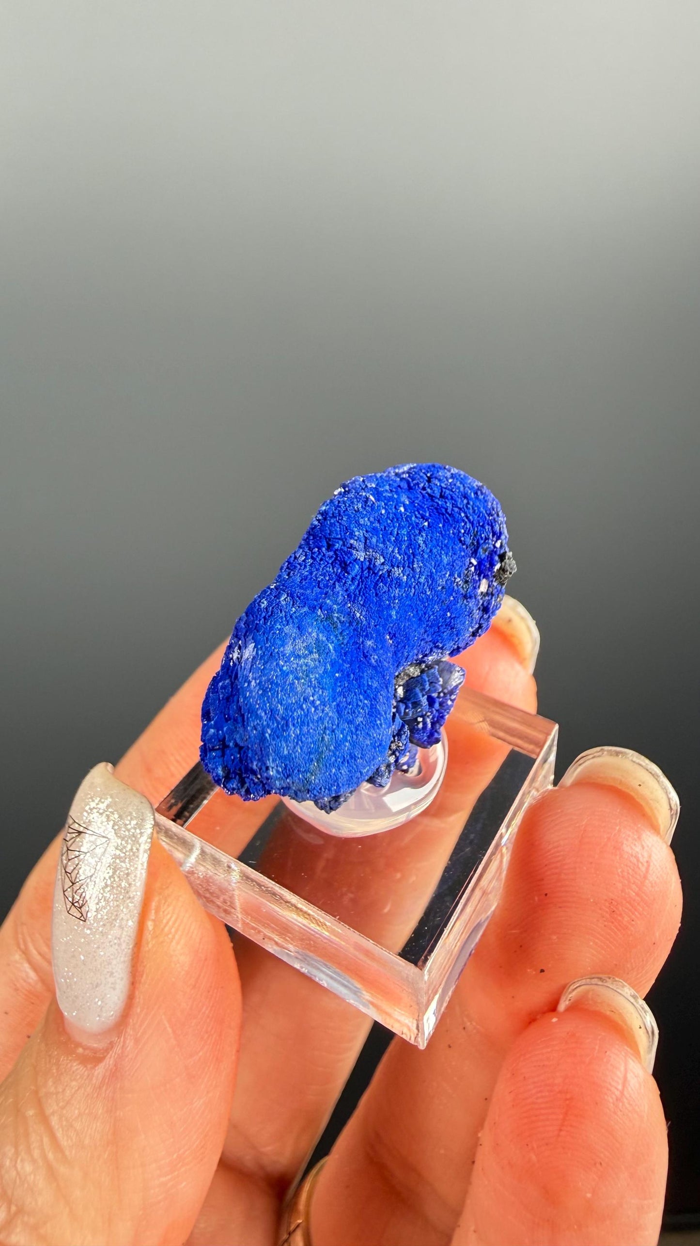 Blue Azurite Crystal