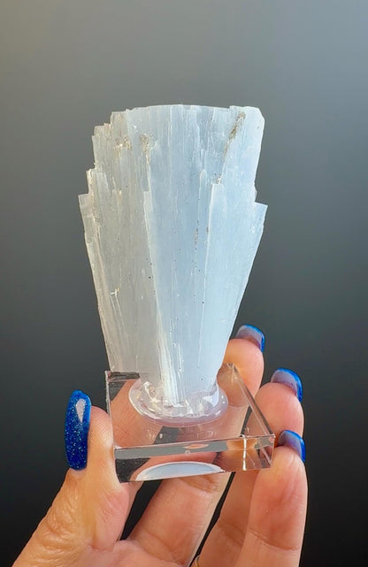 Blue Anhydrite From Mexico