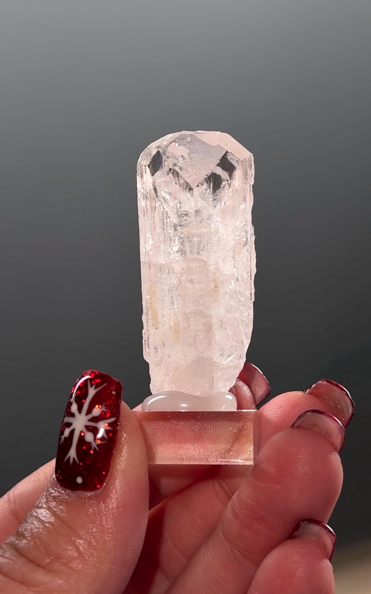 Pink Danburite Crystal
