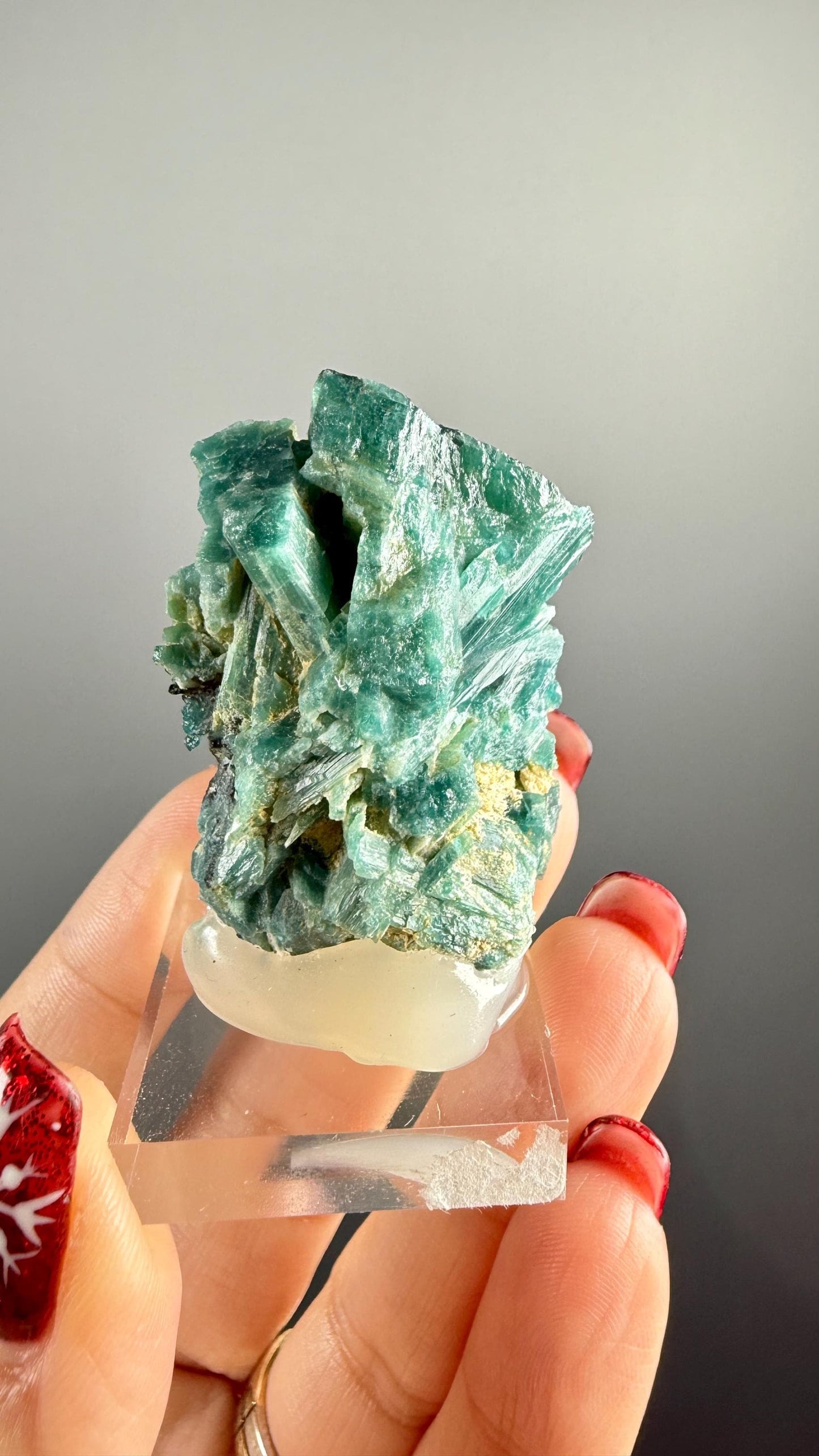 Blue Grandidierite Crystal Specimen